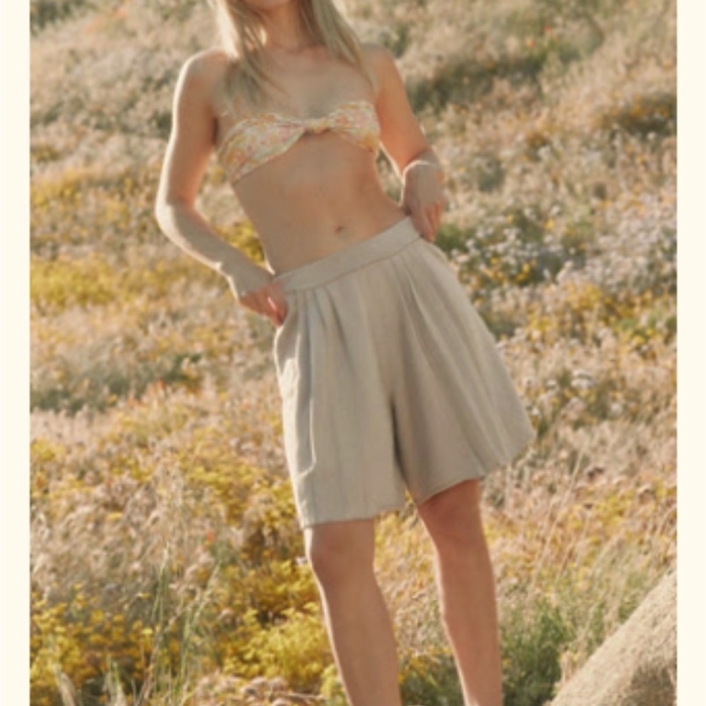 Free People Orion Sweater Shorts (S) - Cashmere Color